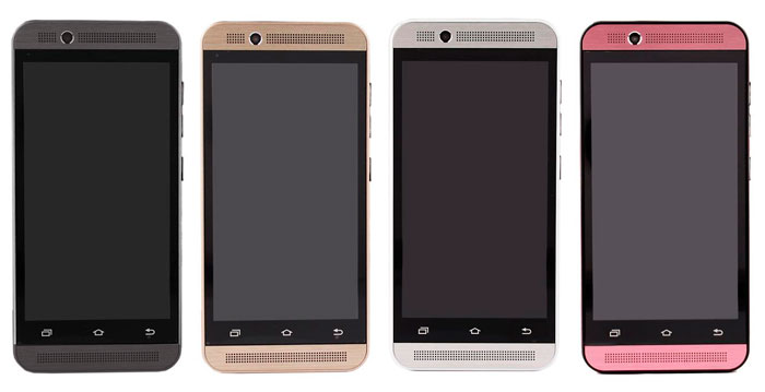 Smartphone Amigoo H2000 color azul, oro, rosa, blanco